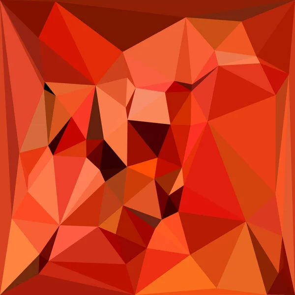Cubist Style Triangular Mosaic Peach Orange Colours — Stock Photo, Image