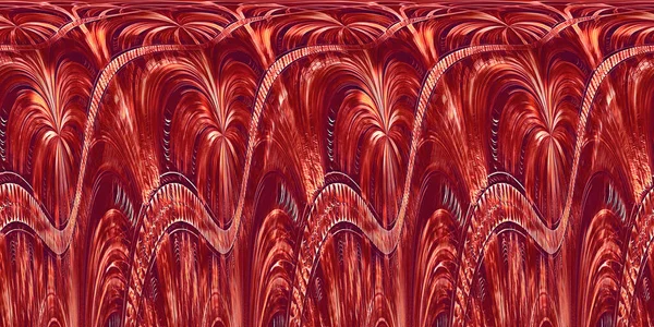 Art Deco Rotes Purpur Und Scharlachrot Muster Und Design — Stockfoto