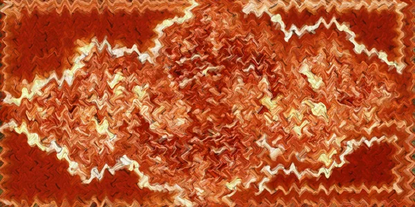 Κυματιστό Μοτίβο Πορτοκαλί Χρυσό Μάρμαρο Από Julia Σετ Φράκταλ Σχεδιασμό — Φωτογραφία Αρχείου