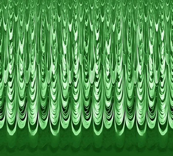 明るい緑のアール デコ様式のパターンとデザイン — ストック写真