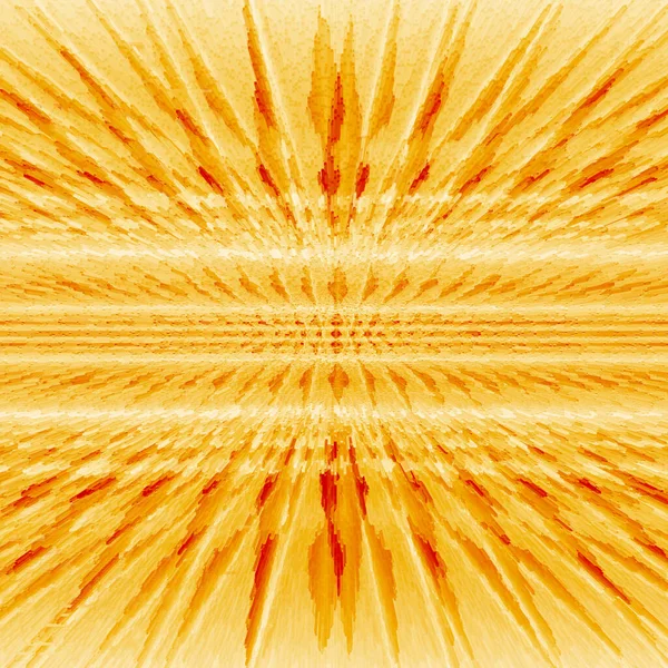 Вибуховий Жовтий Дизайн Золота Далекої Точки Зникнення Горизонті Нескінченності — стокове фото
