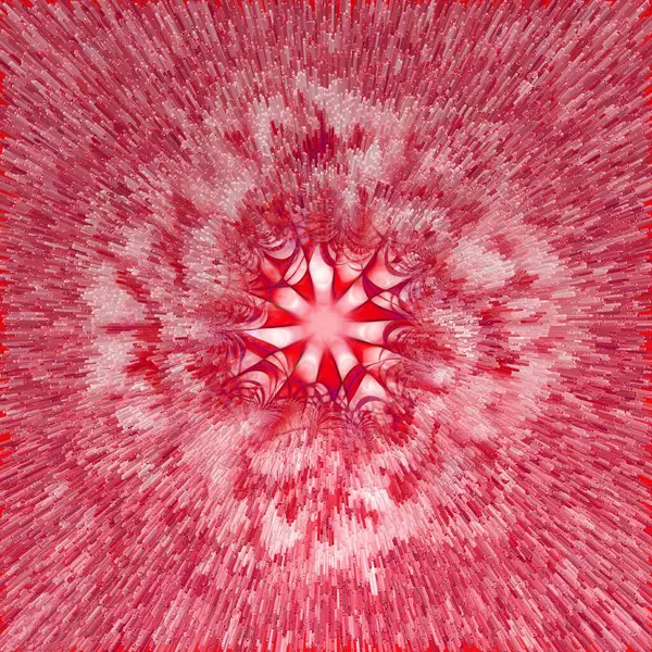 Уникальный Красный Алый Малиновый Узор Дизайн Белом Фоне — стоковое фото