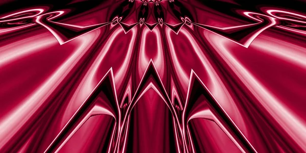 Kreativní Obrazy Stylu Art Deco Červené Šarlatové Barvě — Stock fotografie