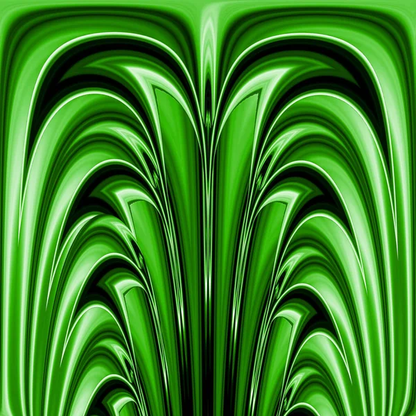 Vívidos Diseños Estampados Estilo Art Deco Liso Verde — Foto de Stock
