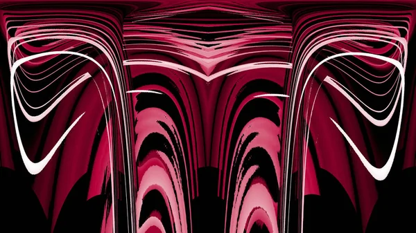 Kreative Art Deco Bilder Roten Und Scharlachroten Farben — Stockfoto