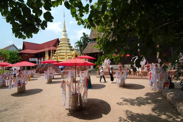 Chiangmai Thailand Απριλιοσ 2018 Φεστιβάλ Songkran Γιορτάζεται Μια Παραδοσιακή Πρωτοχρονιά — Φωτογραφία Αρχείου