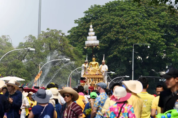 Chiang Mai Thailand April 2019 Chiang Mai Songkran Festival Tradition — Stock Photo, Image