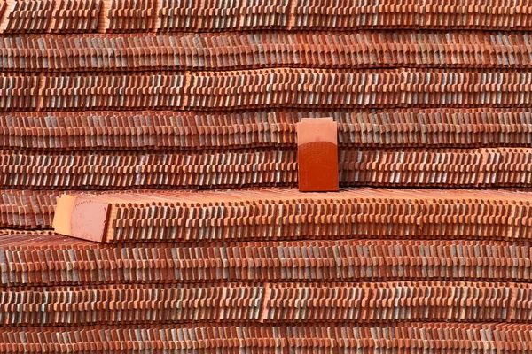 Cray Roof Tiles Pattern Prepare Roof — Stock Photo, Image