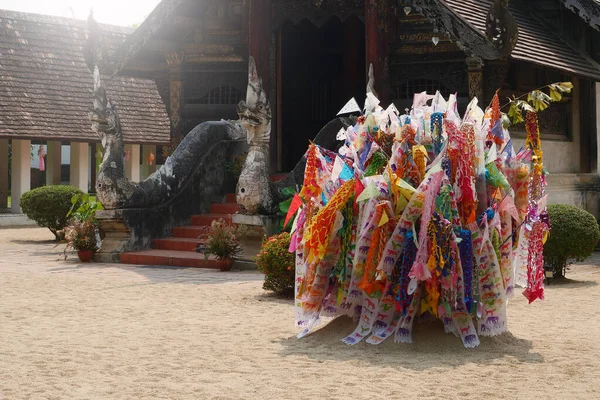 Songkran Φεστιβάλ Γιορτάζεται Μια Παραδοσιακή Πρωτοχρονιά Lovers Έρχεται Διακοσμήσει Tung — Φωτογραφία Αρχείου