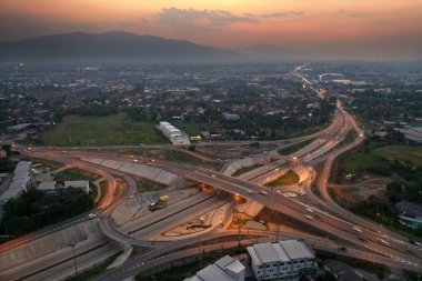 Chiang Mai, Tayland 'da hava ekspres yolu..