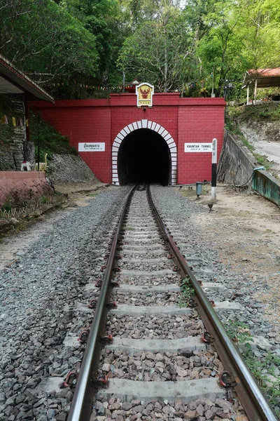 Lamphun Thailand May 2023 Khun Tunnel Longest Railway Tunnel Lamphun — Stock Photo, Image