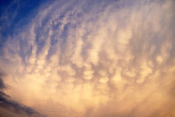 Mammatus Cloud Nature Background — Stock Photo, Image