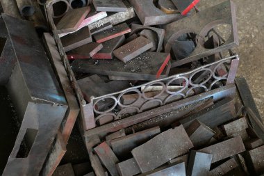  Demir Metal Çelik Arkaplan Kesiminden Arta kalan.