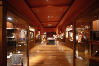 CHIANG MAI, THAILAND - 14 Şubat 2024 Lanna Folklife Centre, Chiang Mai, THAILAND 'daki Lanna halkının yaşam tarzını sergiliyor..