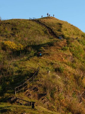 PHU CHI DAO, Tayland 'ın Chiang-Rai şehrinde bulutlardan oluşan ünlü bir yer.. 