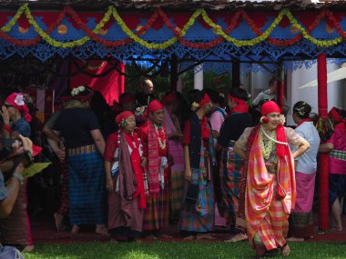 THAILAND - CHIANGMAI, 22 JUNE 2025 : The tradition of raising ghosts is a traditional belief of the Lanna people in Chiang Mai.
