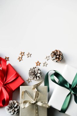 Süslü Noel hediyesi kutusu