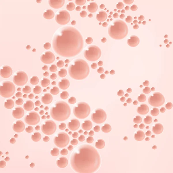 Illustratie Schoonheid Gezondheidszorg Toiletartikelen Bubble Schuim Element Voor Brochure Reclame — Stockvector