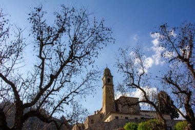 Arqua Petrarca, tarihi köy ve Euganean Hills, Veneto, İtalya