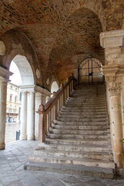 Bazilika Palladiana (Palazzo della Ragione) Piazza Dei Signori, Vicenza, Veneto, İtalya