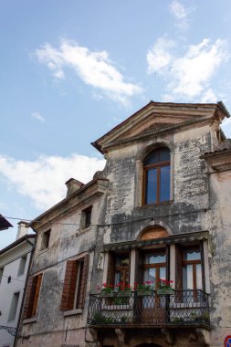 Bassano del Grappa, Bassano del Grappa 'nın tarihi binaları, Vicenza ili, Veneto, İtalya