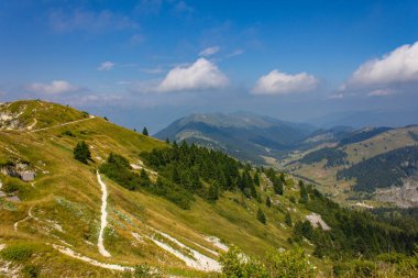 Dağ manzarası, Monte Grappa manzarası, İtalyan Alpleri, İtalya, Treviso, Veneto