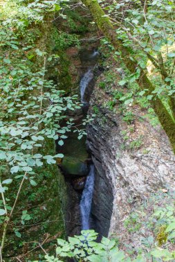 Şelale, Lago del Corlo, Dolomite, Venetia, İtalya
