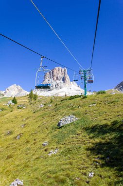 Cinque Torri, Passo Giau, İtalyan Dolomitlerindeki Rock Kuleleri