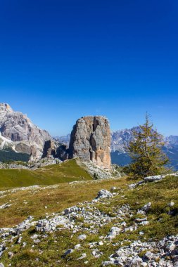 Cinque Torri, Passo Giau, İtalyan Dolomitlerindeki Rock Kuleleri