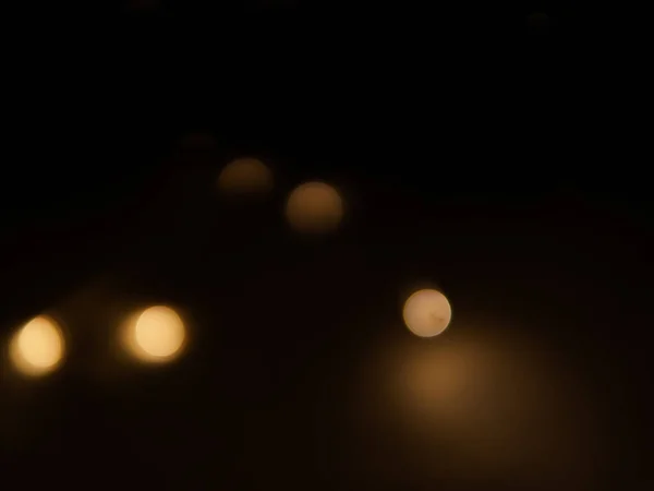 Χρυσό Και Σκούρο Καφέ Γύρο Bokeh Φώτα Εορταστική Φόντο Υψηλής — Φωτογραφία Αρχείου