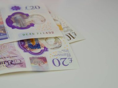 britain money pounds sterlings close up.