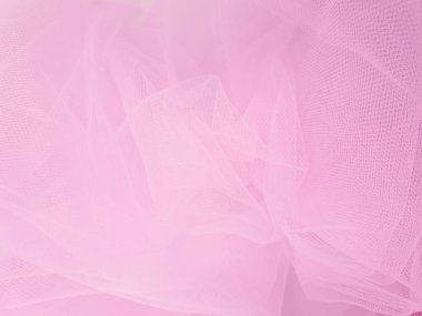 Soft pink tulle fabric background beautiful backdrop for text for text