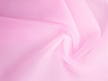 Soft pink tulle fabric background beautiful backdrop for text for text