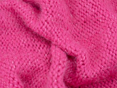 metin için pembe kumaş kaplama arkaplan kopyalama alanı.