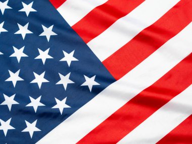 Amerika Birleşik Devletleri Ulusal Bayrağı. Kırmızı beyaz ve mavi çizgili ve yıldızlı. 4 Temmuz, Gaziler Günü, Anma Günü, İşçi Bayramı, Başkanlar Günü.