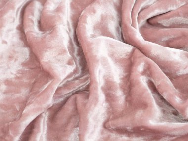 metin için pembe kumaş kaplama arkaplan kopyalama alanı.