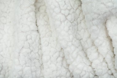 beyaz kumaş arkaplan kopyalama alanı.