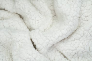 beyaz kumaş arkaplan kopyalama alanı.