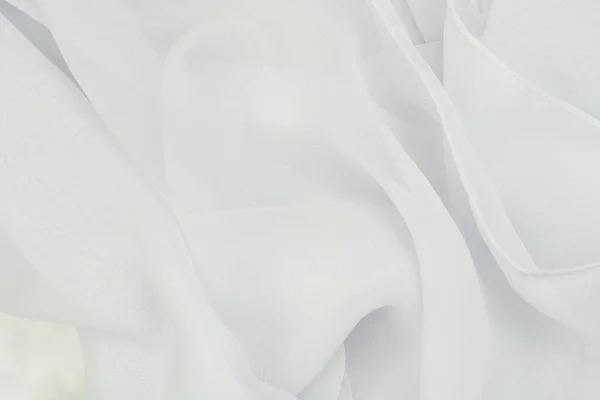 Beyaz Kumaş Arkaplan Kopyalama Alanı — Stok fotoğraf