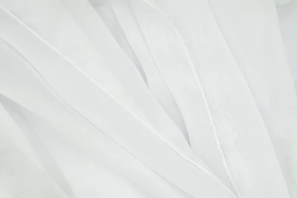 Bianco Tessuto Sfondo Copia Spazio — Foto Stock