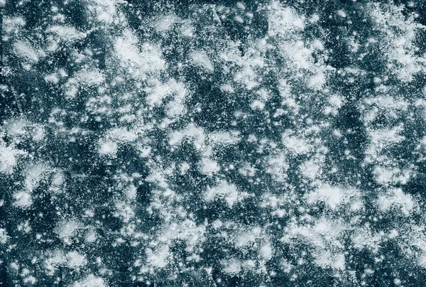 Снежный Синий Белый Фон Фон Создания Объявлений Открыток — стоковое фото