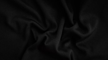 derin siyah kumaş arkaplan kopyalama alanı.