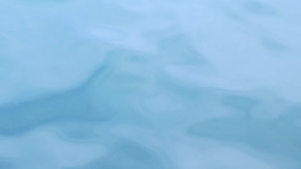 青い海水構造の背景コピースペース — ストック動画