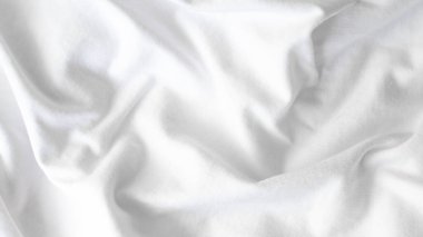 beyaz yumuşak tek renkli kumaş arkaplanı.