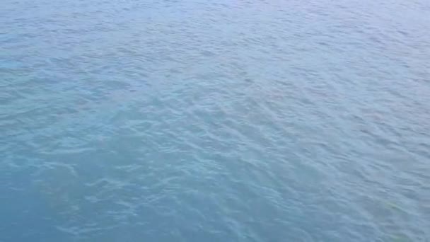 Calmo Mar Azul Fundo Natural — Vídeo de Stock
