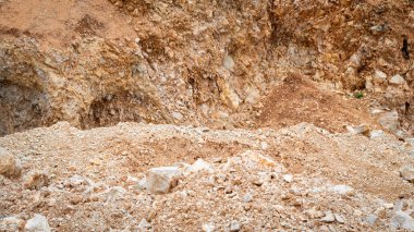 .Sandy kariyer arka planı: Kum tepecikli çöl manzarası.