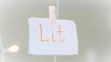 Lit means exciting or intoxicated clipart