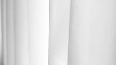 Minimalist beyaz kumaş arkaplan tülü..