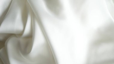 beyaz ipek kumaş arkaplan kopyalama alanı.