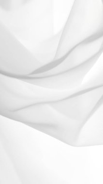 Minimalist beyaz kumaş arkaplan tülü..